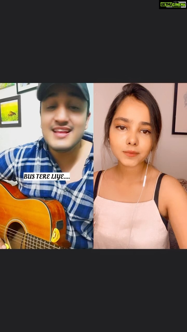 Shraddha Sharma Instagram - I saw @arjansingh.official the first time at a festival playing his originals. Arjan’s got a voice that makes you feel warm in the coldest of times. Tried remixing this original that he uploaded a few days ago!!! 💚💚