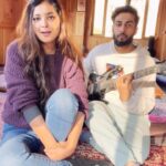 Shraddha Sharma Instagram - We are late to the party but we are here. @noshrain you cutie🧡 @bella_view_hostel you have all our heart. Thank you for letting us shoot and stay at your place. Couldn’t have imagined any other way.❤️❤️ If you’re in Pulga this is the place to be. @the_tranquil_soul23 @mukulmalhotra_01 Pulga, Himachal Pradesh, India