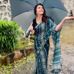 Shrenu Parikh Instagram - My rainy days are fully covered by @kennethcolein ‘s new innovative umbrella! Totally in love with rains and this cutie!!