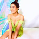 Shreya Dhanwanthary Instagram – Neon for Mumbai Diaries Press
.
Photographed by @tejasnerurkarr 
Styled by @sukritigrover 
Styling Team: @vanigupta.23 @bitofbash 
Hair & Makeup by @ankitamanwanimakeupandhair 

Outfit: @lavishalice 
Jewellery: @zohra_india @studiometallurgy
