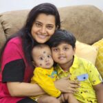 Shruthi Raj Instagram - LADOOOOSS🥰🥰🥰 @sarveshragav.h and his brother