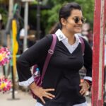 Shruthi Raj Instagram - SMILE😊😊YOU ARE ON CANDID CAMERA😊😊