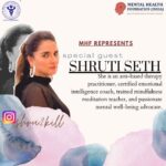 Shruti Seth Instagram - As an art based therapy practitioner and mental health advocate I am excited to announce that I will be joining the world’s biggest health festival happening , on the 3rd of October, 2023 at AIIMS,Delhi to propel conversations surrounding mental health to new heights. Under the compelling theme, “MENTAL HEALTH IS A UNIVERSAL HUMAN RIGHT” . Excited to celebrate Mental health,well being & breaking the silence around mental health✨ #mentalhealthawareness #mentalhealthmatters #mentalhealthadvocate #mhf #aiimsdelhi