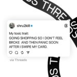 Shruti Seth Instagram - Anyone relate? #trait #idiosyncratic #shruphotodiary