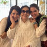 Shruti Seth Instagram – Each year we come to celebrate Ganesh Chathurthi in your house Shruti and each year you invite us for such an amazing lunch . Been like some 20 years . I remember since shararat days we used to wait for the ganpati lunch at your place . So much joy to always meet Farida ji here . Love Love Love is what we feel here ♥️
Somethings never change and shud never ☺️😍like this Ganpati lunch ☺️🥰 
We always miss u @additemalik @harshvasishth @karanvirbohra ( manojiiii)
Happy Ganesh Chaturthi to all 

#happyganeshchaturthi #indianfestival #festivities