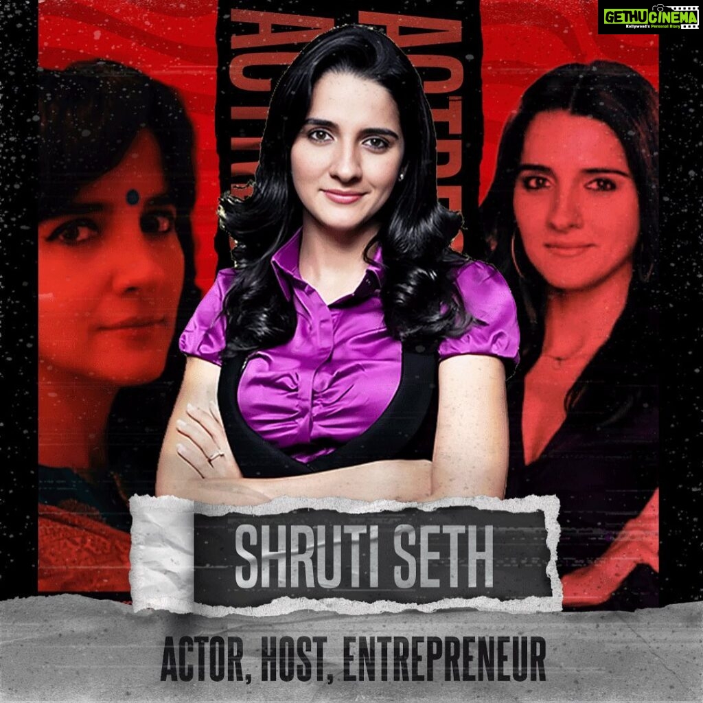 Shruti Seth Instagram - 🪅𝙎𝙝𝙧𝙪𝙩𝙞 𝙎𝙚𝙩𝙝🪅 ❐ She is a versatile Indian actress who has established herself in the entertainment industry across a range of platforms. She gained recognition for her roles in notable films such as 'Fanaa', 'Slumdog Millionaire', and 'Raajneeti'. But she first gained recognition as a video jockey, when she drew people's attention🎙️🎞️ ❐ Shruti Seth showcased her comedic prowess in television comedy shows and Hindi films, in addition to acting and hosting🎭🎤 ❐ Her efforts have had a long-lasting effect on Indian television and film, and peers and fans alike continue to praise her for her many talents. In her journey within the mental well-being space, she has made remarkable strides. With certifications as an emotional intelligence coach and a Postgraduate diploma in Arts-based therapy, her dedication to fostering emotional growth and healing is evident📖🧘🏻‍♀️🎓 #tedxtcet #tedxtcet2023 #tedxtalks #tedevent #tedx #tcet #tedx2023 #trend #fyp #video #india #ideas #ideasworthspeaking #symphonyoflife #dailygoals #viralvideos #bollywoodnews #shrutiseth #bollywoodupdates #suitelifeofkaranandkabir #arttherapy #mentalwellness #disney #slumdogmillionaire #rajneeti