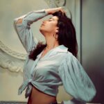Shruti Sharma Instagram - 🤍🦢🕊️ Styled by @sonamm1990 HMU @papinderkaur_makeupartist Clicked by @mr._mk_photographer #white #pure