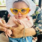 Shruti Ulfat Instagram – Happy happy birthday little darlin AYERA…happy 1 year in this big wide world … you have brought so much happiness in our family.. you are truly a bundle of joy.. always laughing n full of energy…met you once when you were just 3 months old..have been watching ur pics n videos which ur ma sends (Moni, my niece). Sorry sweetheart could’nt make it for the parrrrtttyyyy but will see you soon…definately. happy beautiful day to Moni n Rohit and the family. @ashwerya @rohit.kathuria . Blessings n love from Bharti pardada, Ojasya mamu n myself. Love lots! Always n forever @ojasya_ulfat 

.
.
.
#birthdaybaby #Ayera #1stbirthday #oneyearintheworld #happiness #joy #celebration #ashwerya #rohit #pama #mommy #daddy #love #❤️❤️❤️ #😘🎁🎊🎉🎈 #AYERA