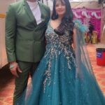 Shubha Poonja Instagram - With my hubby .. guest for special episode of Jodi number 1. Styling by @roshanaiyappa_official outift @custom_made_fashions Make up and hair by @makeoverwithlakshmi_gowda