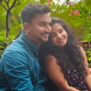 Shubha Poonja Instagram - @sumanth_mahabala_billava #chinnibomb .....
We both are very bad at  remberring to take pics .. so we hardly have pics .. these are some nice pics for a change taken by my sister in law...