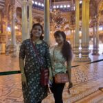 Shubha Poonja Instagram – Beautiful mysore palace with akka @sumankittur and @sreenisuman