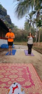 Shubha Poonja Instagram - Can't miss the yoga sessions...