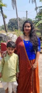 Shubha Poonja Instagram - ಎಲ್ಲರಿಗೂ ಶಿವರಾತ್ರಿಹಬ್ಬದ ಶುಭಾಶಯ ನಾನು ಹಾಗೂನನ್ನ ಸೋದರ ಅಳಿಯ ಇಂದ