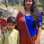 Shubha Poonja Instagram - ಎಲ್ಲರಿಗೂ ಶಿವರಾತ್ರಿಹಬ್ಬದ ಶುಭಾಶಯ ನಾನು ಹಾಗೂನನ್ನ ಸೋದರ ಅಳಿಯ ಇಂದ
