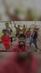 Shubha Poonja Instagram - Happy first year anniversary Unseen video off rani marriage 🥰❤️ @shubhapoonja @sumanth_mahabala_billava @manjupavagada.official @lakshmimakeover6363 @__if_ur_bad____i_am_ur_dad__ #manjupavagada #majabharatha #colourskannada