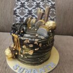 Shubha Poonja Instagram - Thank you @akshu_cakes @akshaya_yuganeshwaran ... for this awesome chocolate truffle cake ...loved it ....
