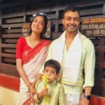Shubha Poonja Instagram - Here are pics of my anna s .. older brothers ... my sister in law and my cutest nephew .. they hate pictures .. thats why they never allow me to post their pics ... managed to convince them ...#shivratri #shirva #mangalore
