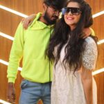 Shubha Poonja Instagram - Thank u rani ma 🥰for coming to my studio @shubhapoonja @magical_mcm_studio
