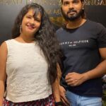 Shubha Poonja Instagram – With @shubhapoonja at our studio… most down to earth.. thanks for visiting 😊.