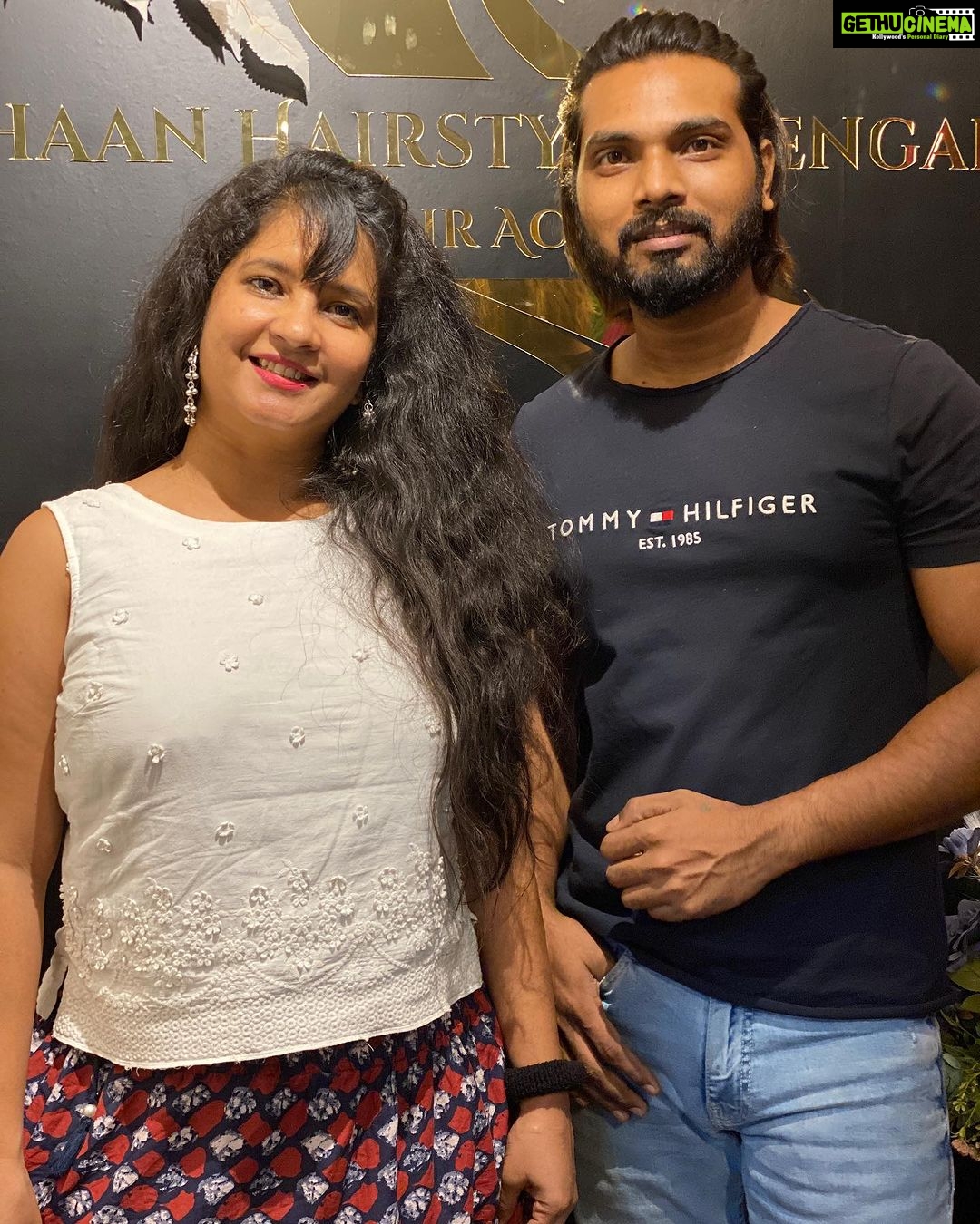 Shubha Poonja Instagram - With @shubhapoonja at our studio… most down to earth.. thanks for visiting 😊.