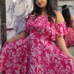 Shubha Poonja Instagram - Outfit by @pravaradesignstudio Make up and hair by @makeoverwithlakshmi_gowda #shubhapoonja #shubhapoonjafans #trendingreels