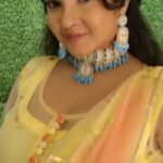 Shubha Poonja Instagram – Make up by @anjana_anjanadeshpande 
Hair by @shilpa_ramesh_makeupartistry
Jewellry  by @anjana_anjanadeshpande 
Rent some awesome different looking jewlrry @anjana_anjanadeshpande outfit by @pehnava_boutiqueofficial …#shubhapoonja #shubhapoonjafans