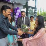 Shwetha Srivatsav Instagram - From the inaugural event for the launch of IVF centre - Kinder Women’s hospital & fertility centre @kinderhospitalsbangalore . It was absolutely a pleasure to meet you all , Chairman Dr.V.K. Pradeep Kumar, CEO Mr. Renjith Krishnan , Sr. Consultant Dr. Chandana Narayana 😊🙏🏽and I wish all the very best to the entire team.