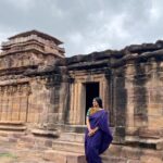 Shwetha Srivatsav Instagram – Last weekend, I was at Ilkal , Bagalkote with my family for the launch of a Jewellery store and obviously we couldn’t stop ourselves from visiting all the heritage places in and around the city . I was reminiscent my early teenage years  visiting these beautiful  places – Aihole, Badami, Hampi, & Pattadakal. I really felt how essential it is to encourage our kids to introduce such a splendid history of our state, namma Karnataka and we are equally responsible in presenting the culture and traditions to the next generation . #responsibility #citizen #parent #karnataka #kannada #heritage #folklore #tradition