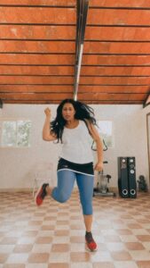 Shwetha Srivatsav Instagram - And if the music is good, you dance 💃🏻!! 

#dance #dancereels #bollywoodstyle #groove #mother #notatraineddancer #lovedance