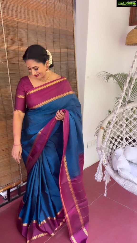 Shwetha Srivatsav Instagram - Missed posting this🙋🏻‍♀️, was lying in the draft but I must say it’s one of my favorite tunes. #classic #favorite #kannada #retromusic #saree #sareelove #traditional #southindianactress