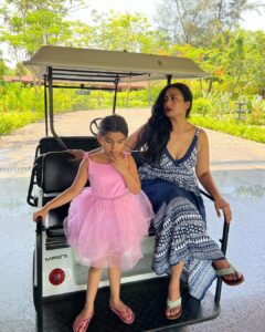 Shwetha Srivatsav Instagram - 📍@gamyam_retreat #luxurybeachresort #karnataka 
🫶🏼 @ashmitha.srivatsav @amith.srivatsav  #staycation #holiday