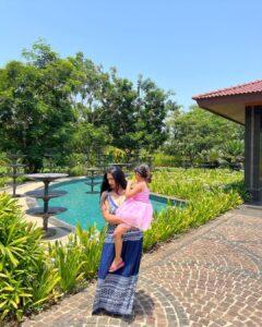 Shwetha Srivatsav Instagram - 📍@gamyam_retreat #luxurybeachresort #karnataka 
🫶🏼 @ashmitha.srivatsav @amith.srivatsav  #staycation #holiday
