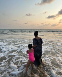 Shwetha Srivatsav Instagram - 📍@gamyam_retreat #luxurybeachresort #karnataka 
🫶🏼 @ashmitha.srivatsav @amith.srivatsav  #staycation #holiday