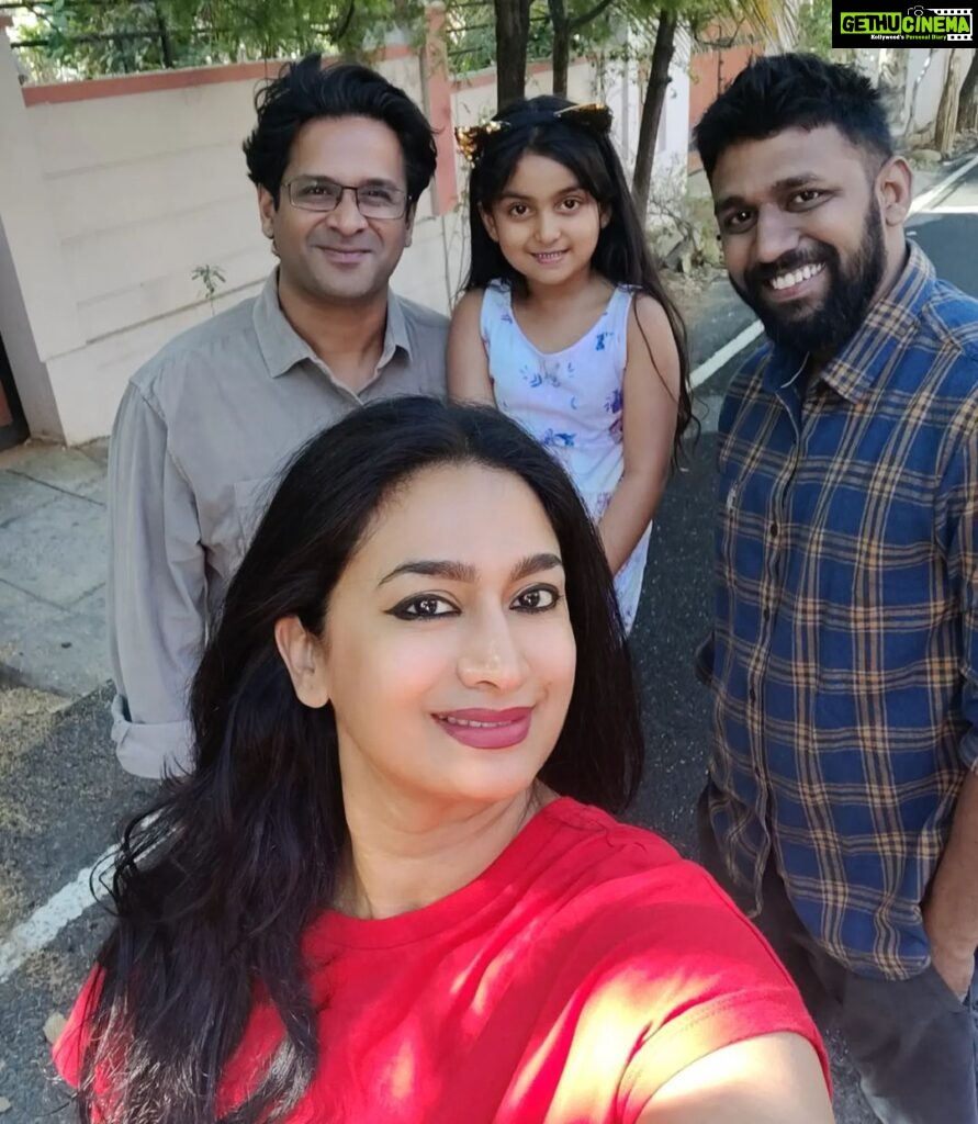Shwetha Srivatsav Instagram - Many many happy returns of the day 🥳, my dear brother Sharadh!! I am the luckiest person to have a kind hearted brother like you!! Cheers to another year around the sun. Live it up, brother!! #siblings #brother