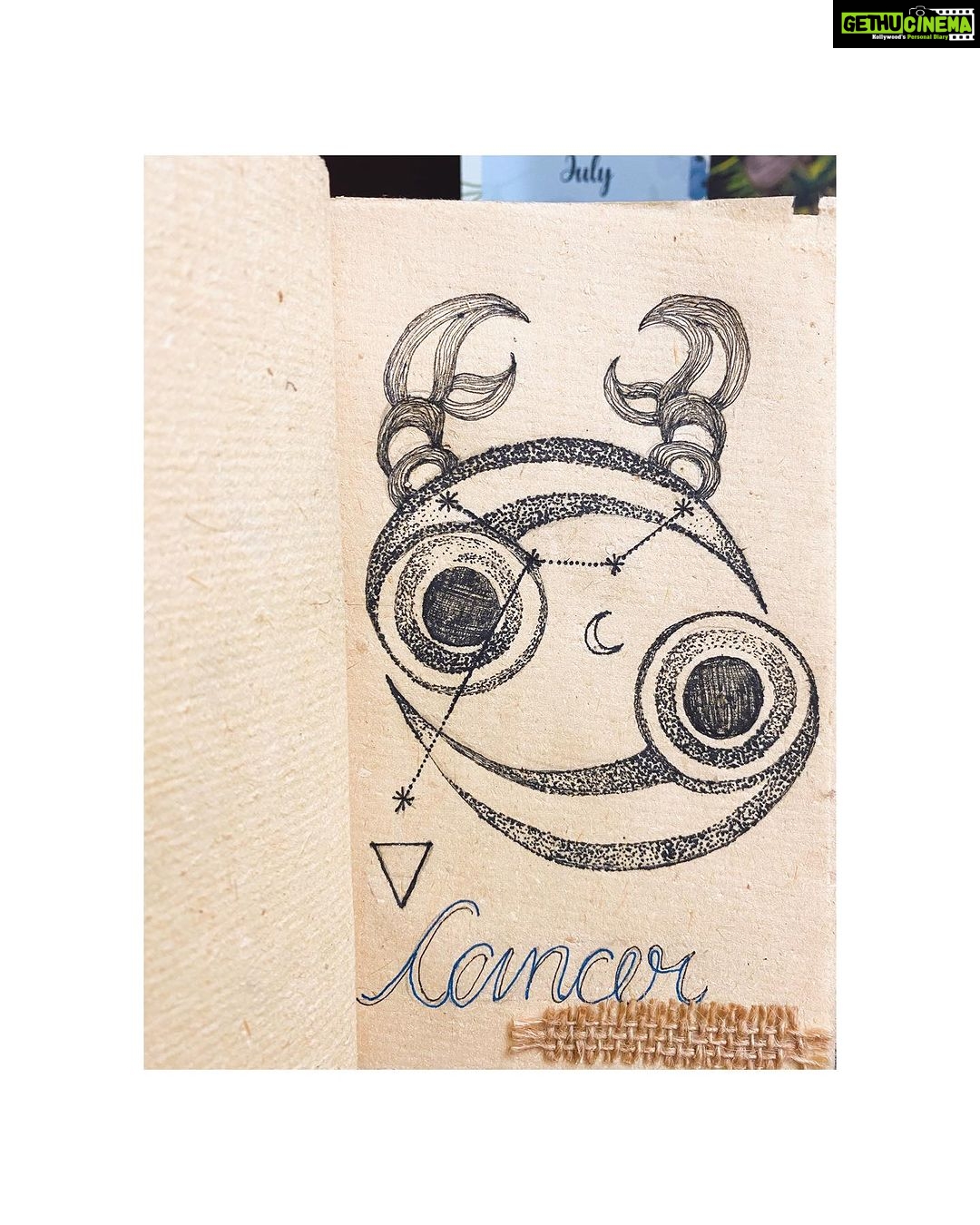 Sija Rose Instagram - July Cancerian babies hope you had joyful, spirited and friendly month. Remember you guys are amazingly wonderful, kindhearted, peaceful and unique in your own way. #zodiac #zodiacsigns #cancerian #crab #recycledpaper #july