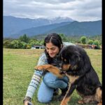 Simran Choudhary Instagram - Never met a doggo I did not want to pet (read squish) 🥹🐶🤍 . . . #mountaindog #mountaindogs #doggos #doggolove #cynophile #pawsome #indiedogs #indiedogsofinstagram #dogsofinstagram #puppy #puppylove #puppies