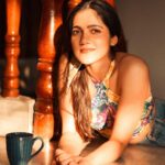Simran Choudhary Instagram - Relishing the last remnants of the winter morning sun 🌇