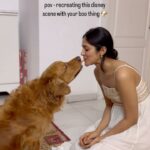 Simran Choudhary Instagram - Lady and the boo 🐶 #Disney #ladyandthetramp