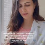 Simran Kaur Mundi Instagram - I Love You.. but for the love pleasseeeee Sleepp🙏😫❤️ #sleepdeprivedmama 🙈 . . #newmom #momlife #babysleep #happy #love #babyboy #trendingreels #justforfun #motherhood #truestory #sleepdeprivedmommy