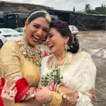 Smita Bansal Instagram - Celebrating friendship week 💕 #friends #coactors #bhagyalakshmi #love