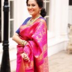 Smita Bansal Instagram – Gulabo ✨

#sareelove #pink 
Stylist-@tripzarora