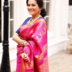 Smita Bansal Instagram - Gulabo ✨ #sareelove #pink Stylist-@tripzarora