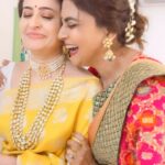Smita Bansal Instagram - Will miss you so much @jyotimukerji #coactors #friends #bhagyalakshmi #missyou #love #friendslikefamily