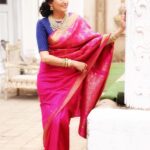 Smita Bansal Instagram - Gulabo ✨ #sareelove #pink Stylist-@tripzarora