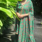 Smita Bansal Instagram - 💚💚 Wearing- @bunaai