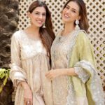 Smriti Khanna Instagram - Sisterhood 🤍 Dressed in @shopmulmul