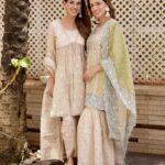 Smriti Khanna Instagram - Sisterhood 🤍 Dressed in @shopmulmul