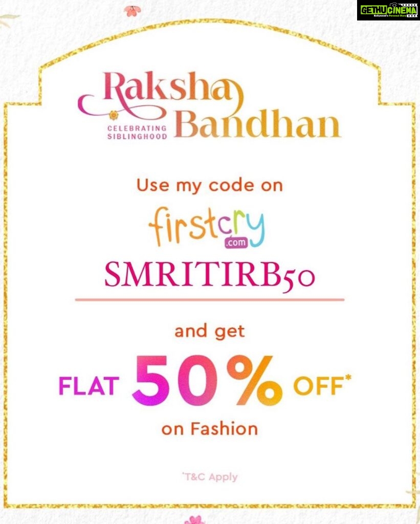 Smriti Khanna Instagram - DISCOUNT CODE : SMRITIRB50 and get FLAT 50% OFF* #incollaboration with @Firstcry.com. 3 years old and already rocking Raksha Bandhan like a pro✨ Our celebrations become even more enthusiastic and special just because of the presence of Anayka, she brings a bundle of joy on our special days. Not to mention, how much she loves dressing up in the most charming and adorable attires. This time she is decked out in the most adorable outfit from @firstcryindia and she is loving it like how! Make this Rakshabandhan even more special for your kids by adorning in the most beautiful outfits from First Cry and use the coupon code for a whopping 50% off on fashion. #firstcryrakhi23 #firstcrykirakhi #FussNowAtFirstcry #FirstcryIndia #Firstcry #collaboration #ShopAtFirstcry #FussyIsFantastic #rakshabandhan #Rakhi2023 #kidsethnicwear #brothersisterlove #FestiveFashion