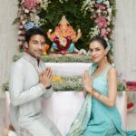 Smriti Khanna Instagram - Today was truly blissful! Happy Ganesh Chaturthi to everyone 🤍😇
