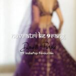 Smriti Khanna Instagram - 9 colours of Navratri 9 indipop songs 9 videos Stay Tuned! Wearing @shilpiguptaatelier